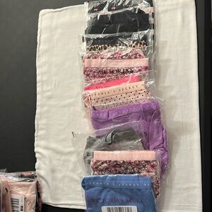 - Victoria's Secret Stretch Cotton High-Leg Brief Panty - Large New 10 p…